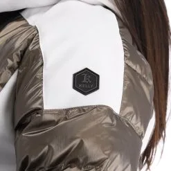 Kelly, Softshell Jacket Softshell Skijacke Damen Goud, Weiß -Icepeak Geschaft kelly softshell jacket ac softshell jas dames goud wit 22kelly104v4 BI 16