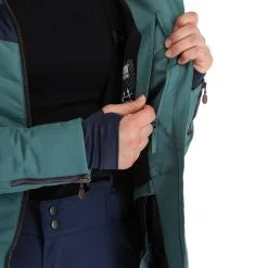 Kilpi, Alisia-W Skijacke Übergröße Damen Dark Grün -Icepeak Geschaft kilpi alisia w aa jas gevoerd plus size dames dark groen 22kilpi126v1 BI 11