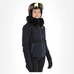 Kilpi, Carrie-W Skijacke Damen Schwarz -Icepeak Geschaft kilpi carrie w aa jas gevoerd dames zwart 22kilpi107v1 BI 04