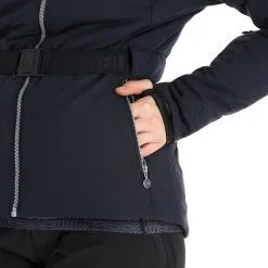 Kilpi, Carrie-W Skijacke Damen Schwarz -Icepeak Geschaft kilpi carrie w aa jas gevoerd dames zwart 22kilpi107v1 BI 09