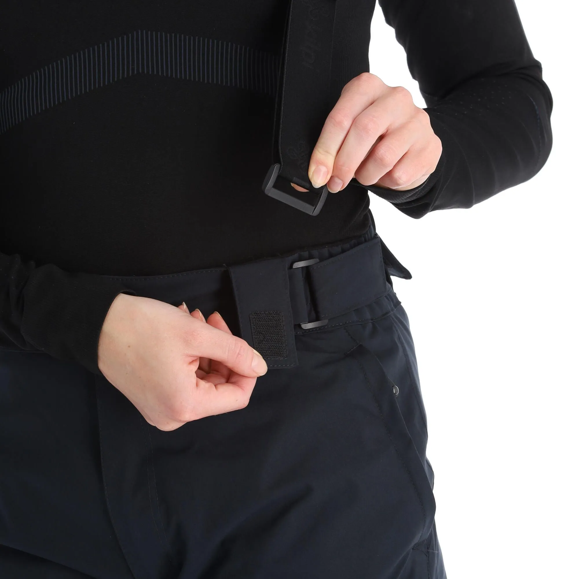 Kilpi, Elare-W Skihose Übergröße Damen Schwarz 9 Kilpi, Elare-W Skihose Übergröße Damen Schwarz – Bild 7