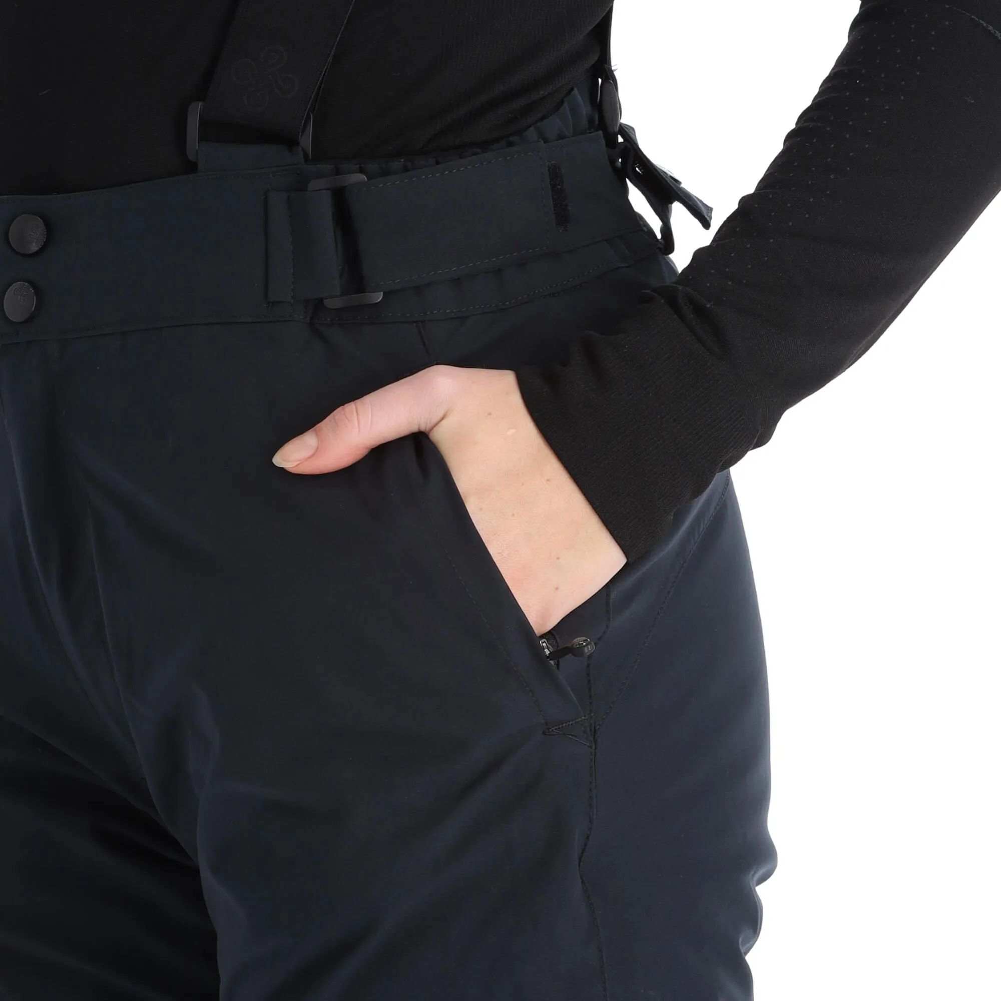 Kilpi, Elare-W Skihose Übergröße Damen Schwarz 11 Kilpi, Elare-W Skihose Übergröße Damen Schwarz – Bild 9