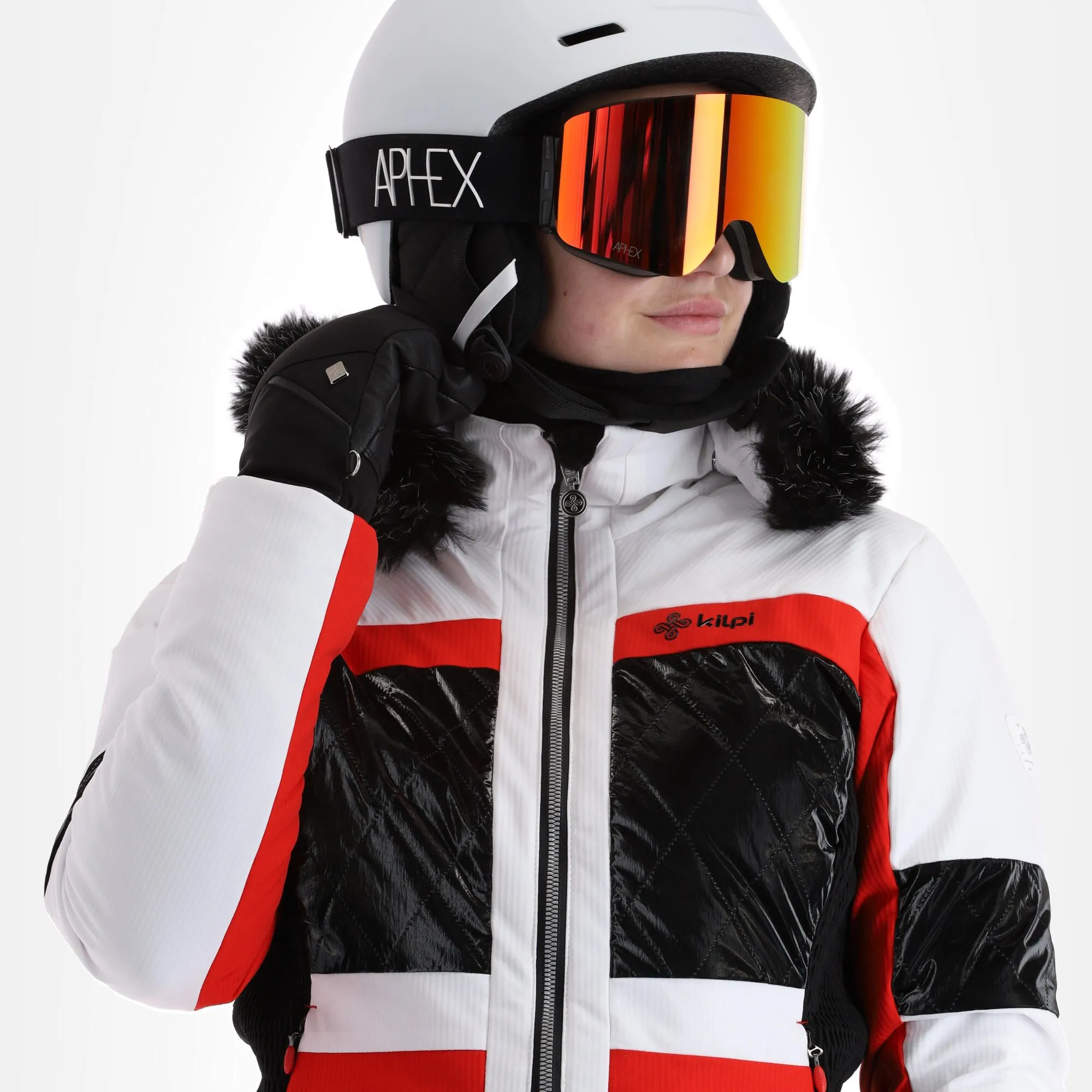 Kilpi, Elza-W Skijacke Damen Rot 7 Kilpi, Elza-W Skijacke Damen Rot – Bild 5