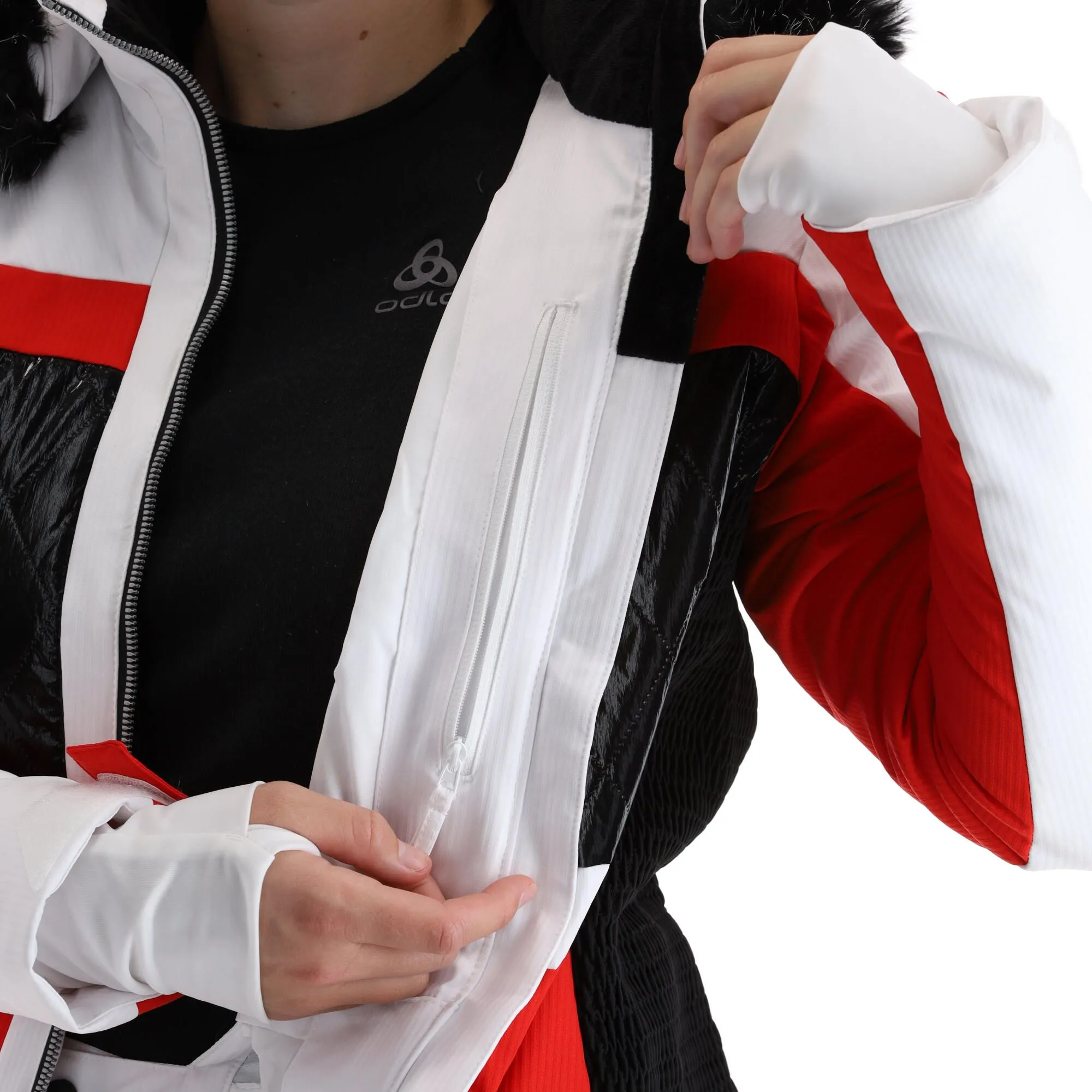 Kilpi, Elza-W Skijacke Damen Rot 14 Kilpi, Elza-W Skijacke Damen Rot – Bild 12