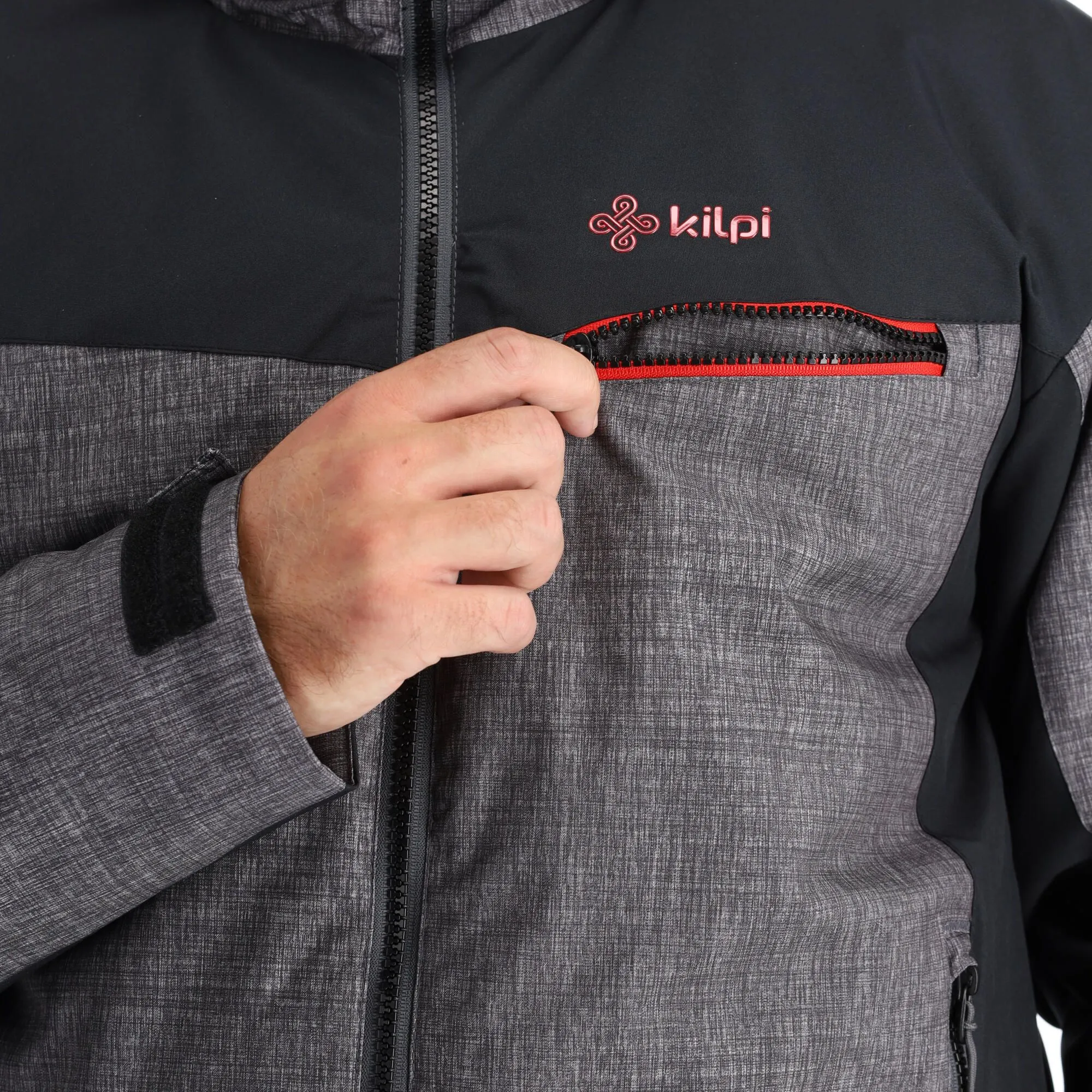 Kilpi, Flip-M Skijacke Herren Dark Grau 12 Kilpi, Flip-M Skijacke Herren Dark Grau – Bild 10