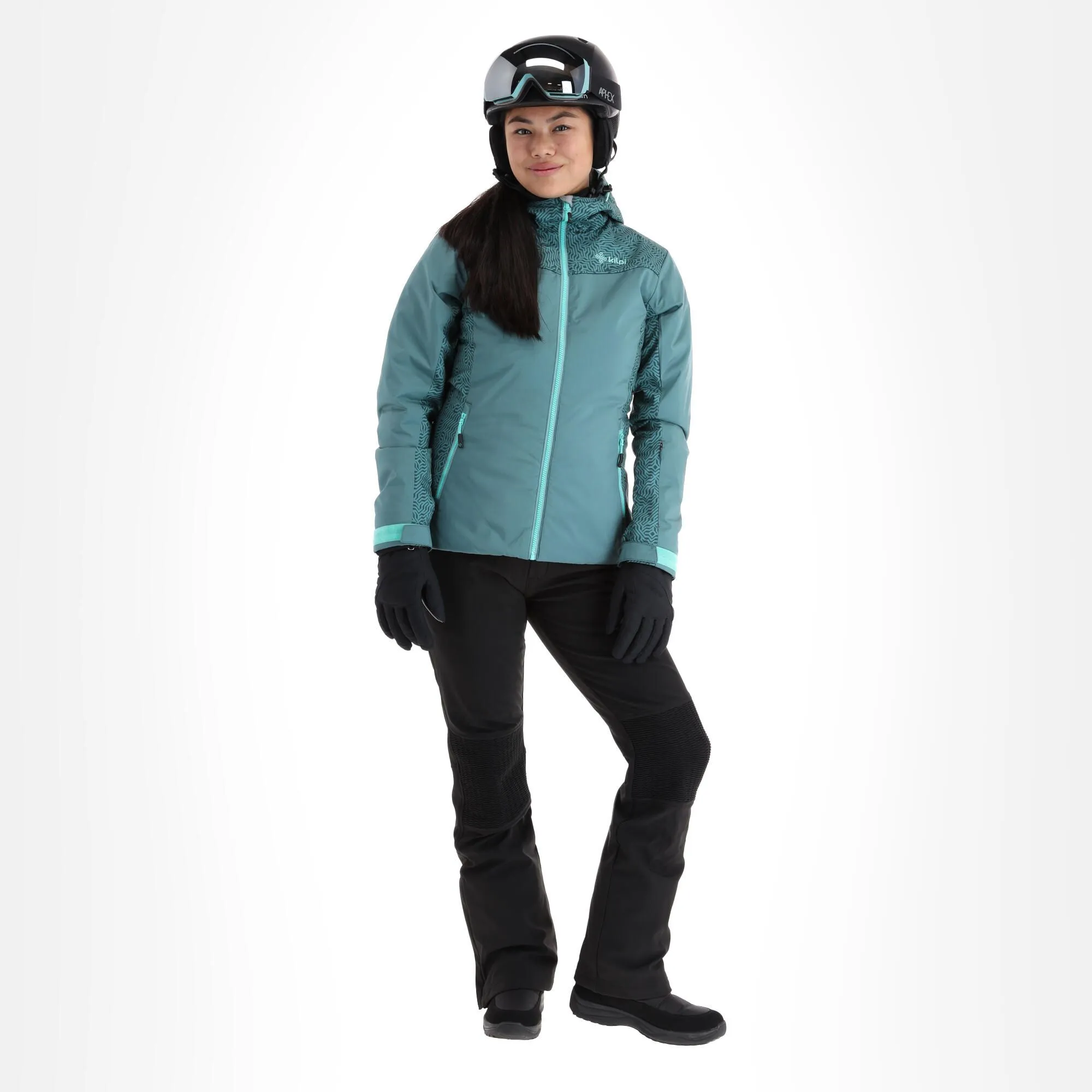 Kilpi, Flip-W Skijacke Damen Dark Grün 3 Kilpi, Flip-W Skijacke Damen Dark Grün