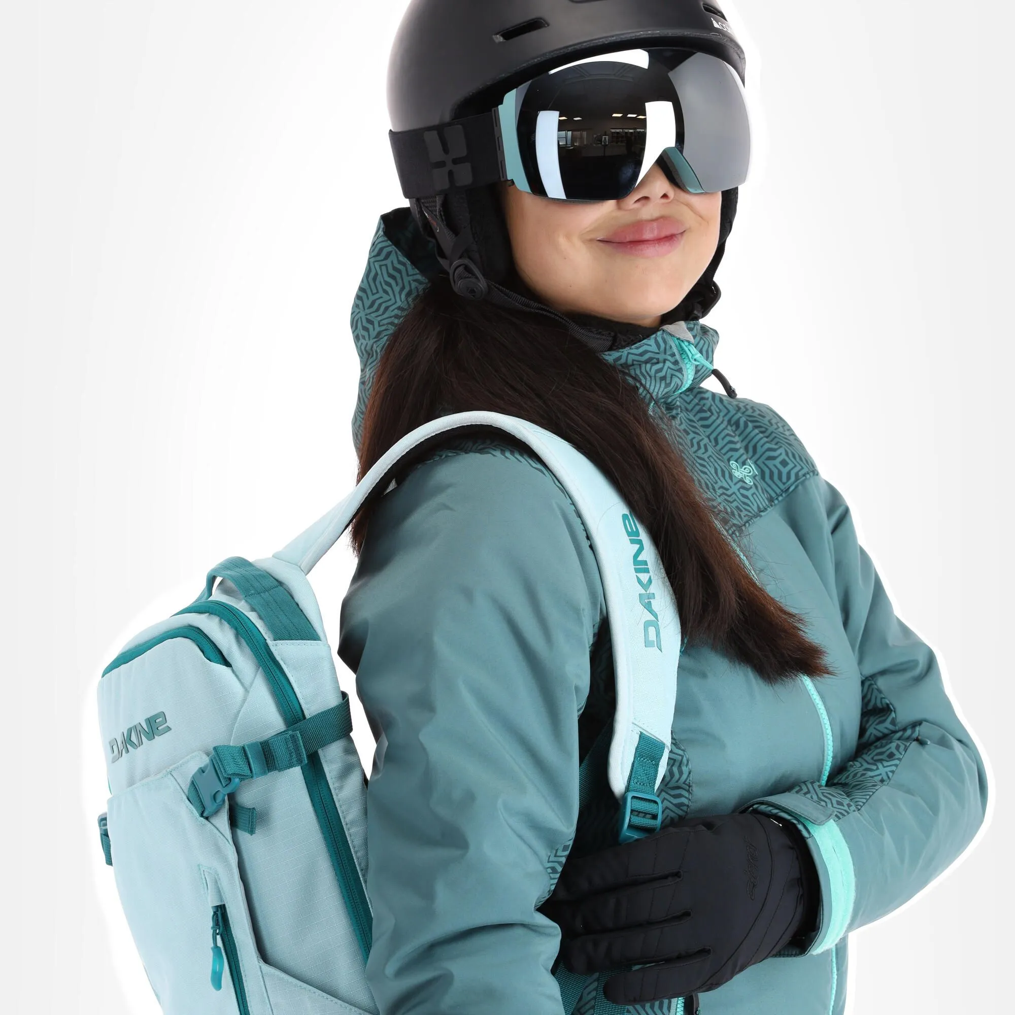 Kilpi, Flip-W Skijacke Damen Dark Grün 7 Kilpi, Flip-W Skijacke Damen Dark Grün – Bild 5