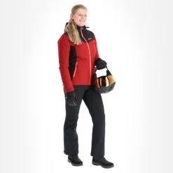 Kilpi, Flip-W Skijacke Damen Dark Rot