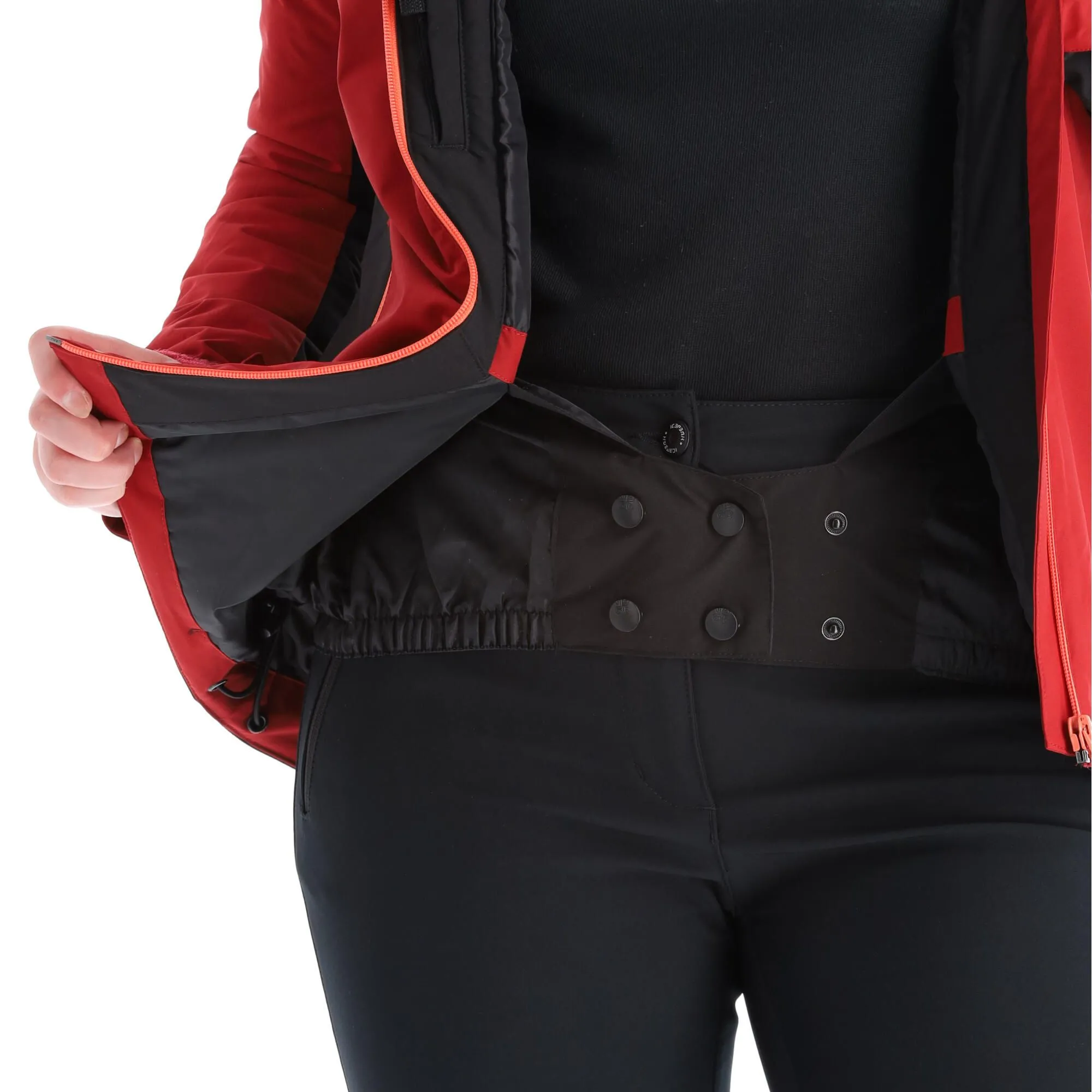 Kilpi, Flip-W Skijacke Damen Dark Rot 11 Kilpi, Flip-W Skijacke Damen Dark Rot – Bild 9