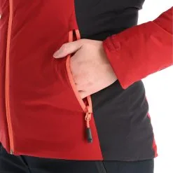 Kilpi, Flip-W Skijacke Damen Dark Rot 23 Kilpi, Flip-W Skijacke Damen Dark Rot -Icepeak Geschaft kilpi flip w aa jas gevoerd dames dark rood AA21kil123b BI 11