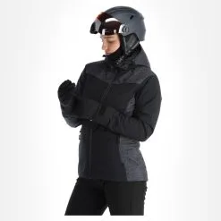 Kilpi, Flip-W Skijacke Übergröße Damen Schwarz -Icepeak Geschaft kilpi flip w aa jas gevoerd plus size dames zwart 22kilpi127v2 BI 04