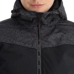 Kilpi, Flip-W Skijacke Übergröße Damen Schwarz -Icepeak Geschaft kilpi flip w aa jas gevoerd plus size dames zwart 22kilpi127v2 BI 07