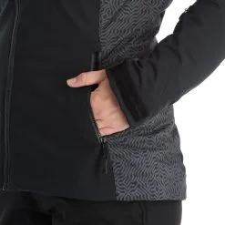 Kilpi, Flip-W Skijacke Übergröße Damen Schwarz -Icepeak Geschaft kilpi flip w aa jas gevoerd plus size dames zwart 22kilpi127v2 BI 10