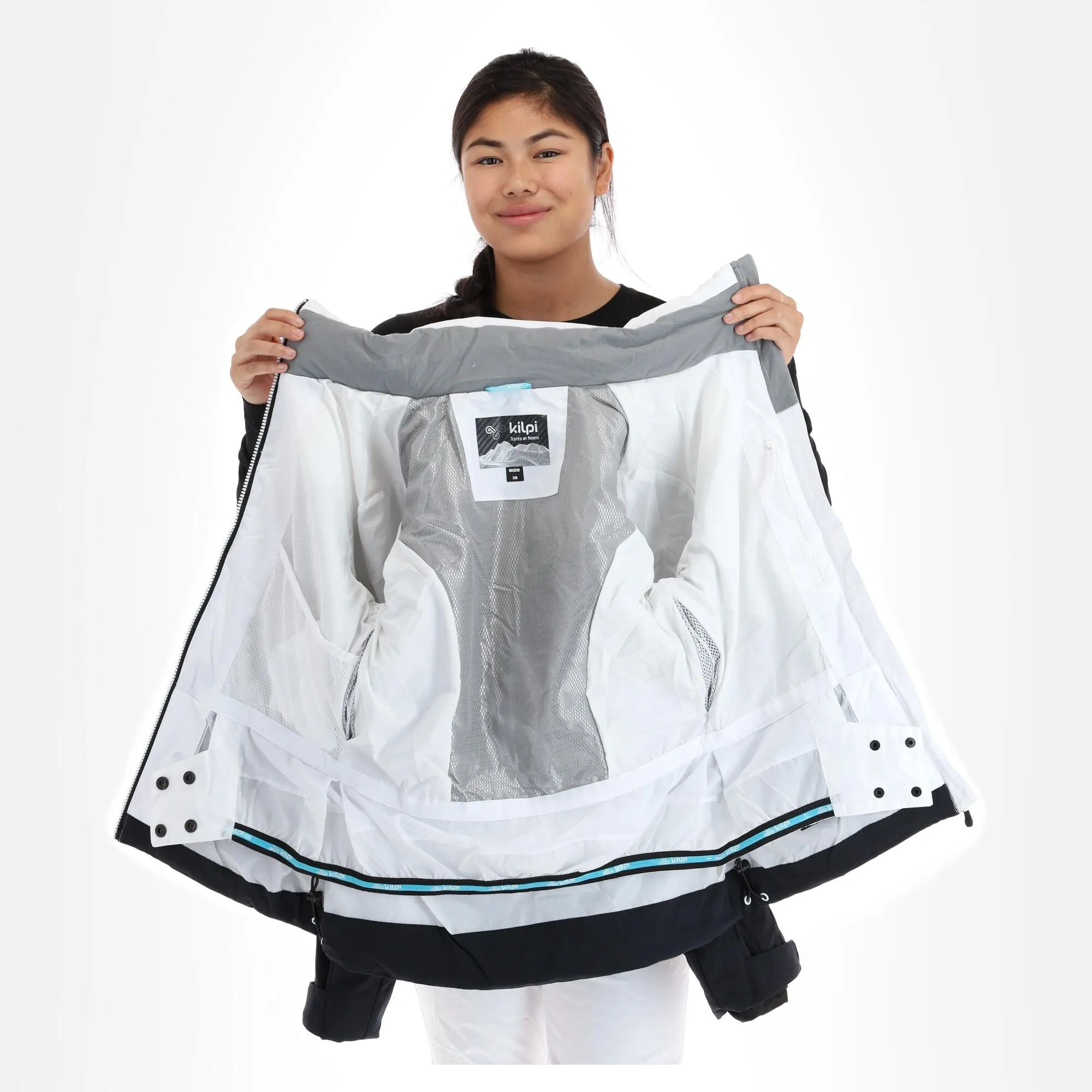 Kilpi, Florance-W Skijacke Damen Schwarz 8 Kilpi, Florance-W Skijacke Damen Schwarz – Bild 6