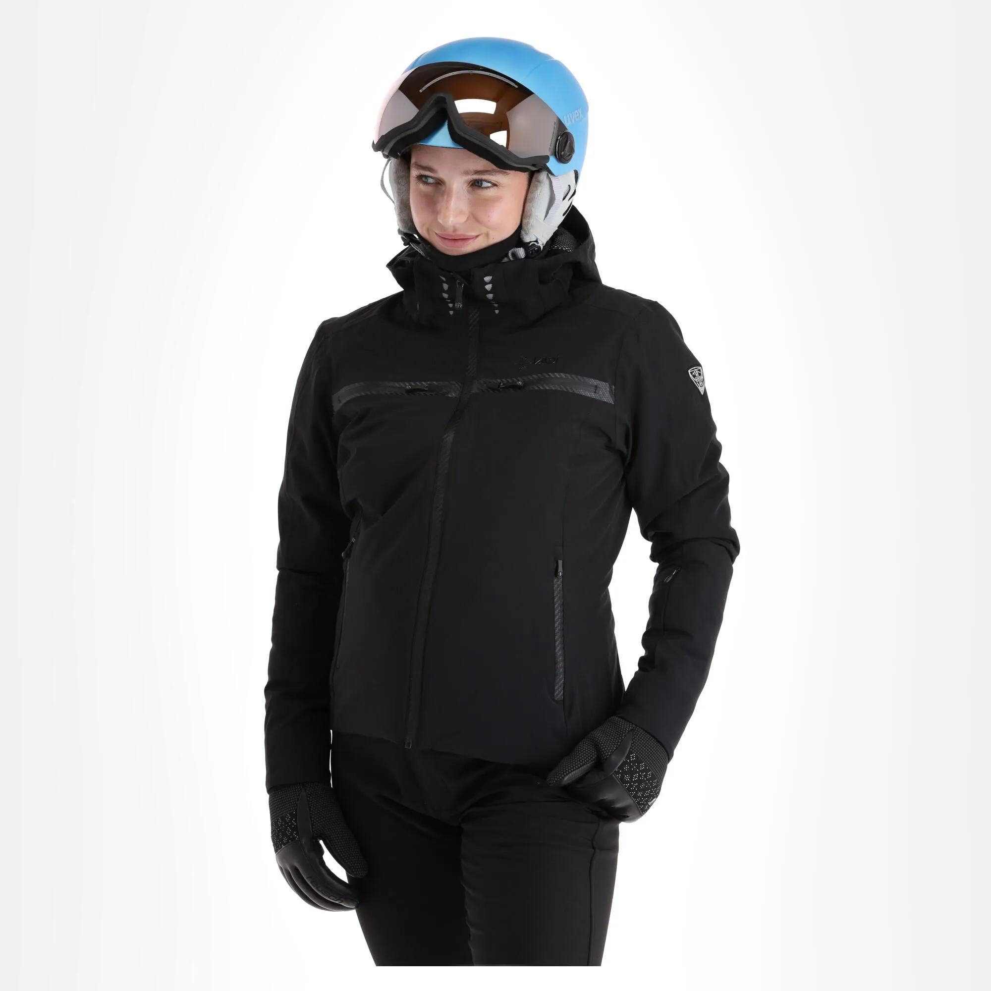 Kilpi, Hattori-W Skijacke Damen Schwarz 4 Kilpi, Hattori-W Skijacke Damen Schwarz – Bild 2