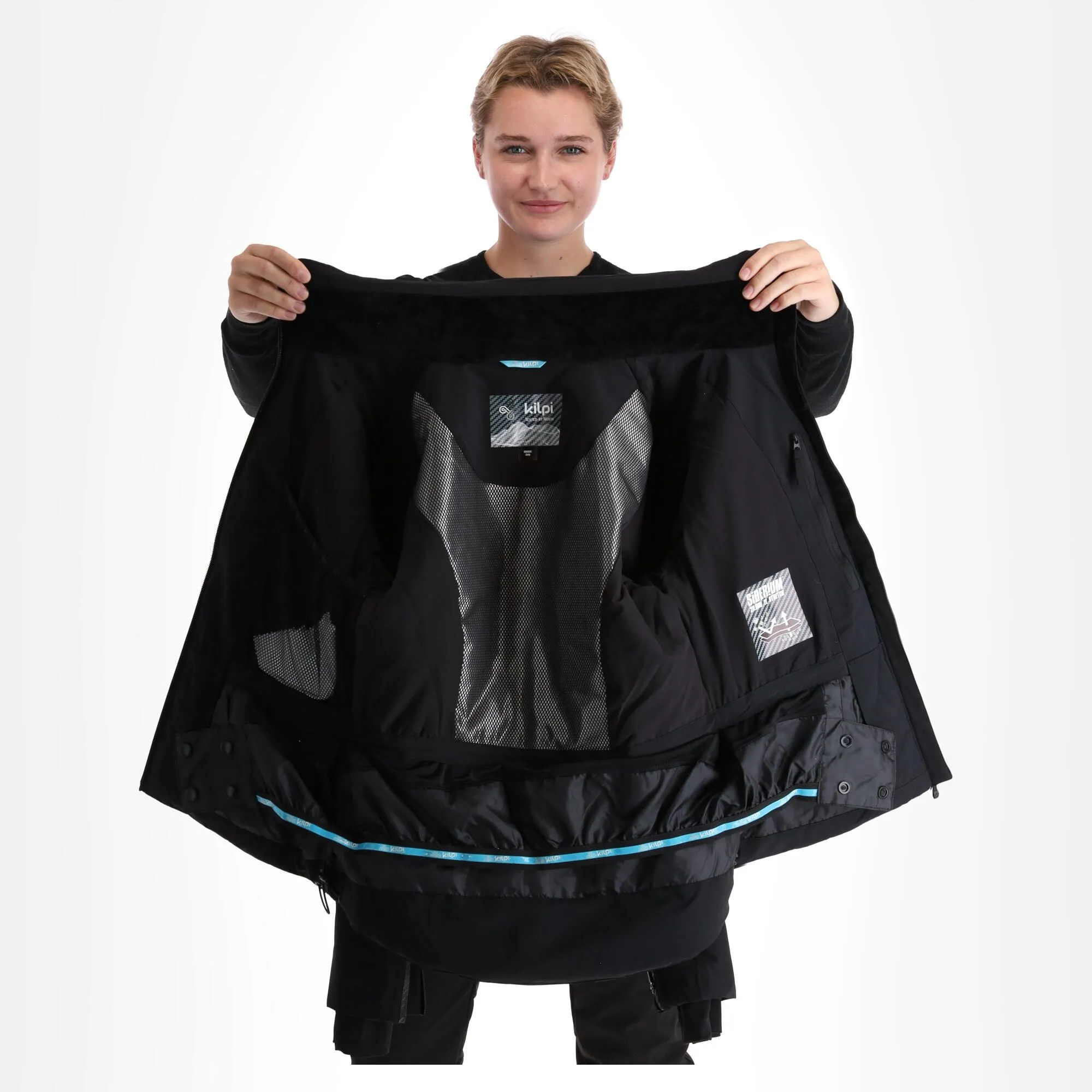 Kilpi, Hattori-W Skijacke Damen Schwarz 8 Kilpi, Hattori-W Skijacke Damen Schwarz – Bild 6