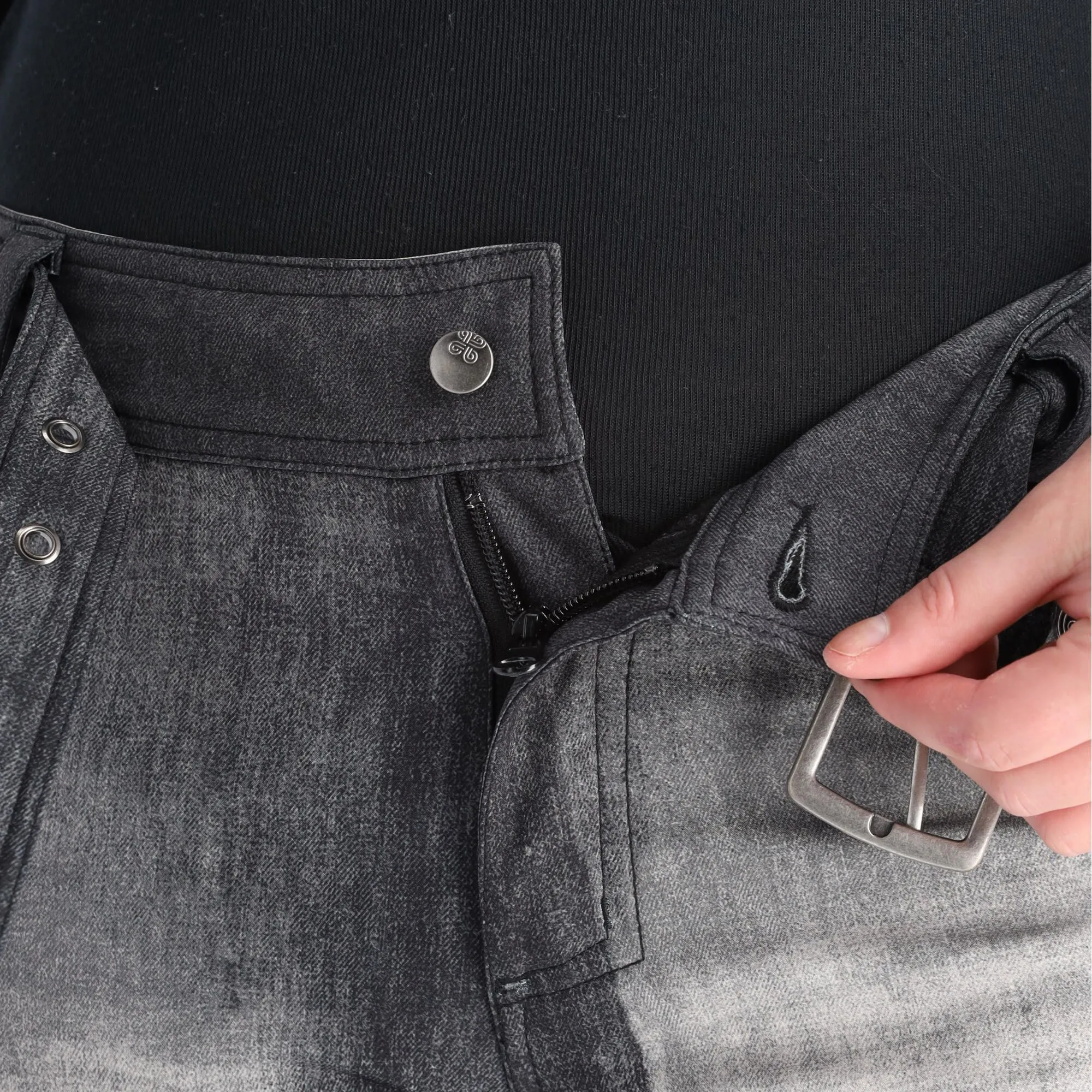 Kilpi, Jeanso-W Softshell Skihose Übergröße Damen Schwarz 9 Kilpi, Jeanso-W Softshell Skihose Übergröße Damen Schwarz – Bild 7