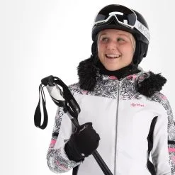 Kilpi, Lena-W Skijacke Beheiztes Modell Damen Weiß -Icepeak Geschaft kilpi lena w aa jas gevoerd dames wit 22kilpi103v1 BI 06