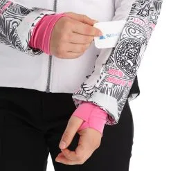 Kilpi, Lena-W Skijacke Beheiztes Modell Damen Weiß -Icepeak Geschaft kilpi lena w aa jas gevoerd dames wit 22kilpi103v1 BI 09