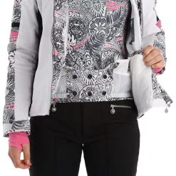 Kilpi, Lena-W Skijacke Beheiztes Modell Damen Weiß -Icepeak Geschaft kilpi lena w aa jas gevoerd dames wit 22kilpi103v1 BI 10