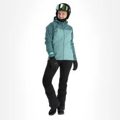 Kilpi, Ravia-W Softshell Skijacke Damen Dark Grün