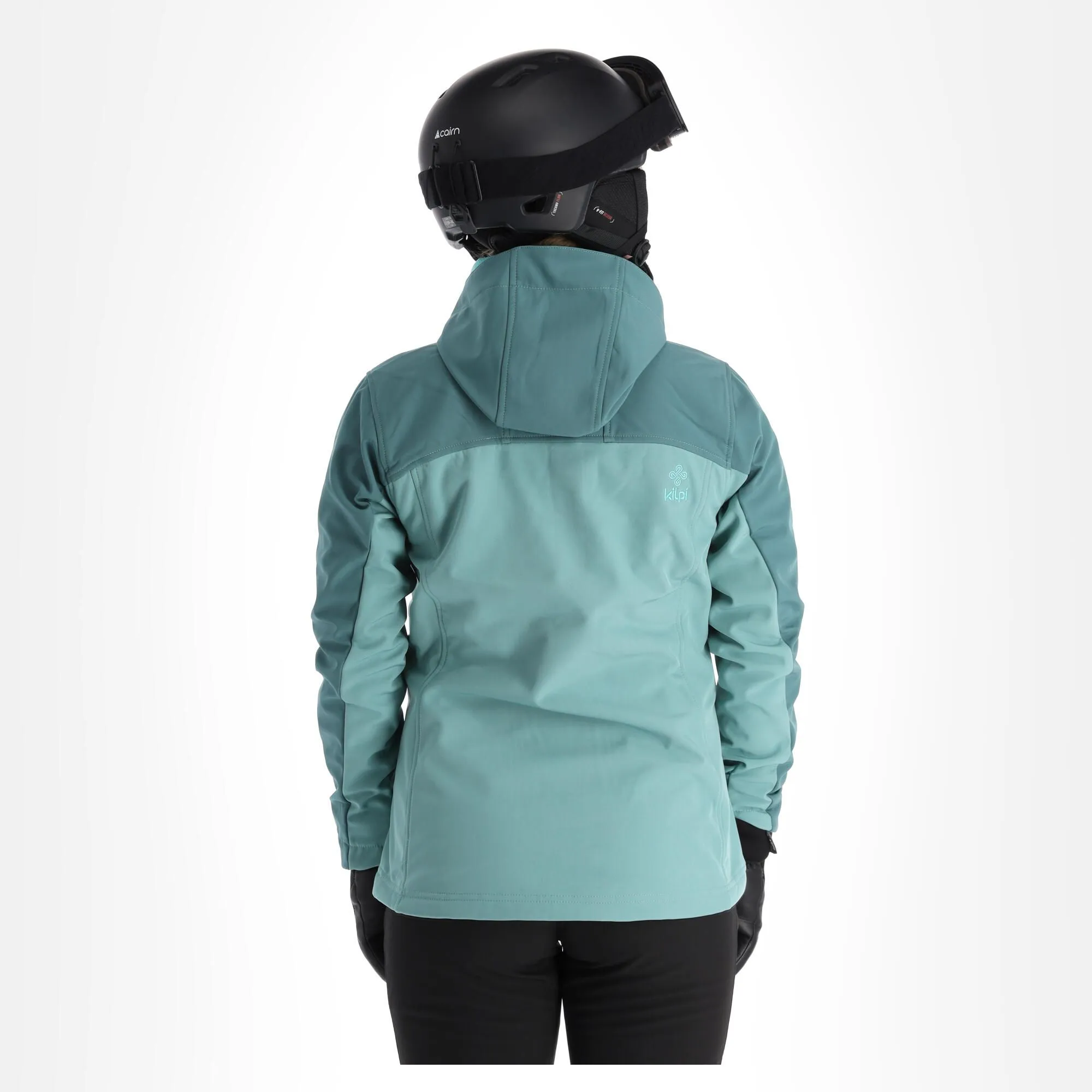Kilpi, Ravia-W Softshell Skijacke Damen Dark Grün 5 Kilpi, Ravia-W Softshell Skijacke Damen Dark Grün – Bild 3