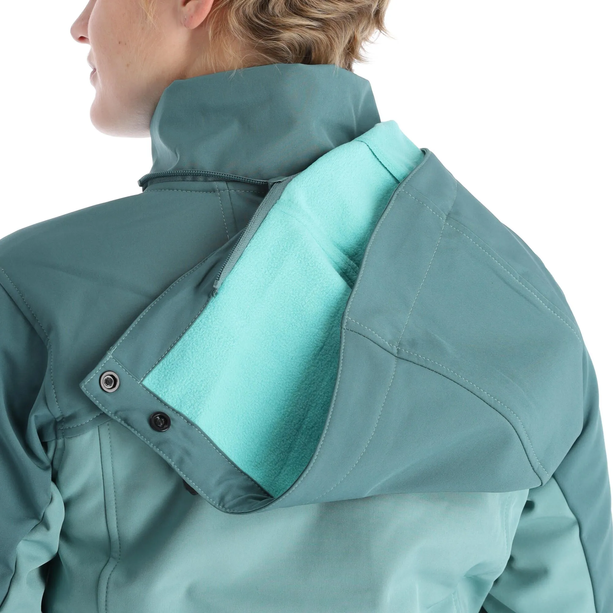 Kilpi, Ravia-W Softshell Skijacke Damen Dark Grün 10 Kilpi, Ravia-W Softshell Skijacke Damen Dark Grün – Bild 8