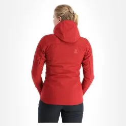 Kilpi, Ravia-W Softshell Skijacke Damen Dark Rot -Icepeak Geschaft kilpi ravia w ac softshell jas dames dark rood AC21kil124d BI 03