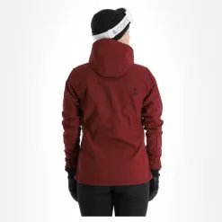 Kilpi, Ravia-W Softshell Skijacke Übergröße Damen Dark Rot -Icepeak Geschaft kilpi ravia w ac softshell jas plus size dames dark rood 22kilpi128v1 BI 03