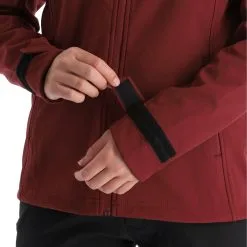 Kilpi, Ravia-W Softshell Skijacke Übergröße Damen Dark Rot -Icepeak Geschaft kilpi ravia w ac softshell jas plus size dames dark rood 22kilpi128v1 BI 09