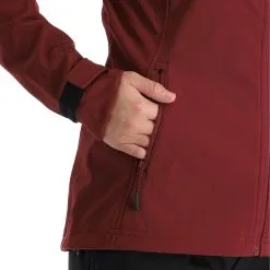 Kilpi, Ravia-W Softshell Skijacke Übergröße Damen Dark Rot -Icepeak Geschaft kilpi ravia w ac softshell jas plus size dames dark rood 22kilpi128v1 BI 10