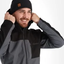 Kilpi, Ravio-M Softshell Skijacke Herren Dark Grau -Icepeak Geschaft kilpi ravio m ac softshell jas heren dark grijs 22kilpi143v3 BI 06