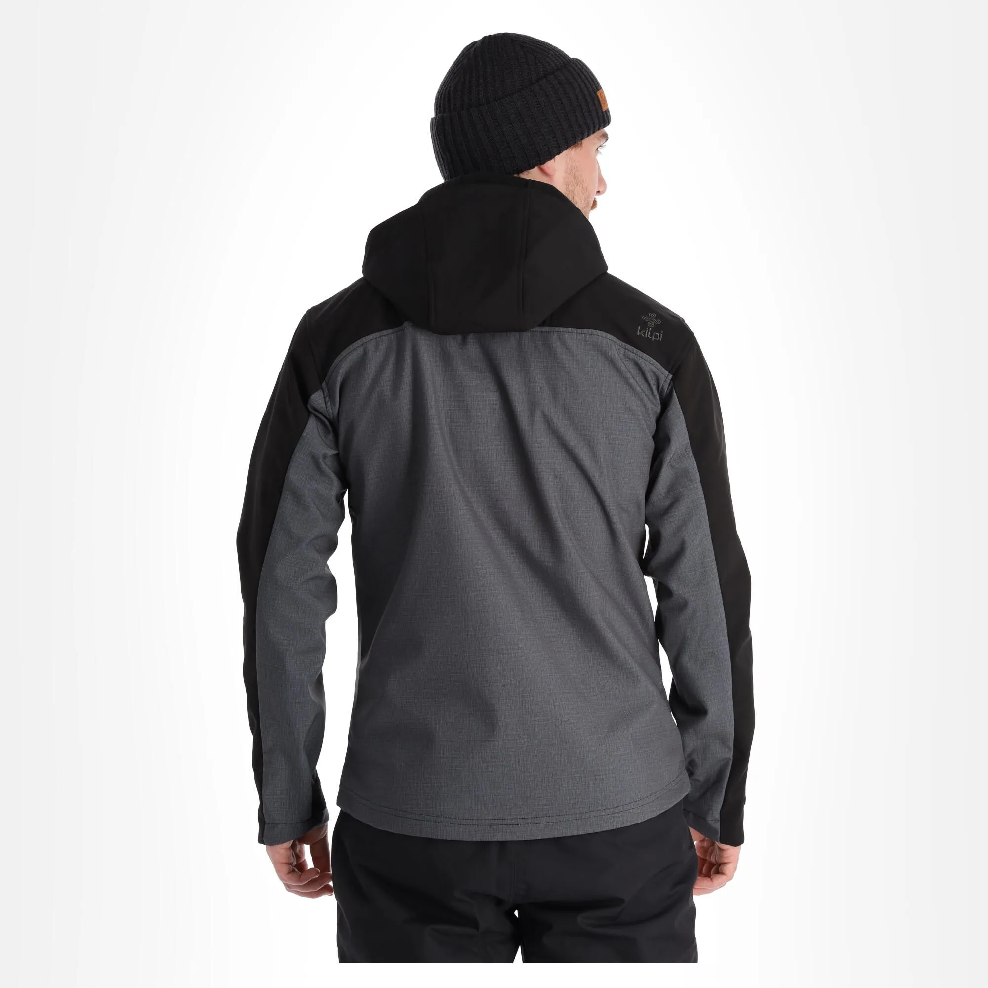 Kilpi, Ravio-M Softshell Skijacke Übergröße Herren Dark Grau 5 Kilpi, Ravio-M Softshell Skijacke Übergröße Herren Dark Grau – Bild 3