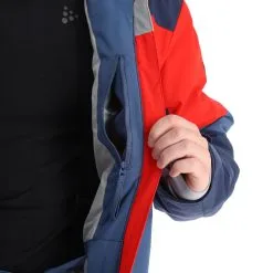 Kilpi, Sion-M Skijacke Herren Dark Blau -Icepeak Geschaft kilpi sion m aa jas gevoerd heren dark blauw 22kilpi138v1 BI 13