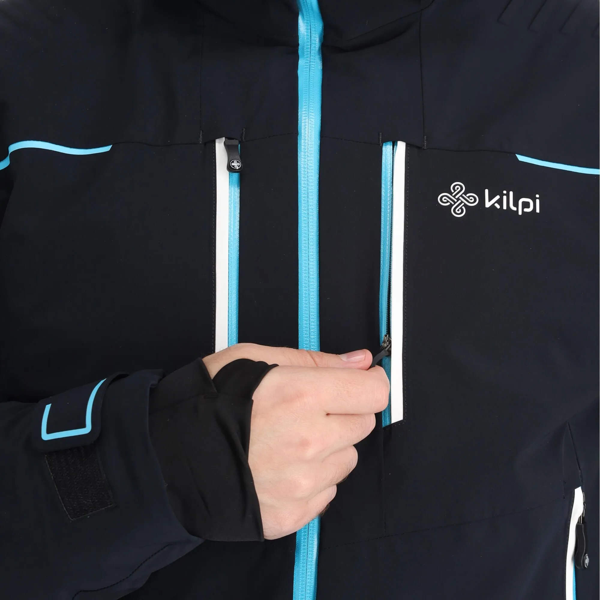 Kilpi, Team Jacket-M Skijacke Herren Schwarz 15 Kilpi, Team Jacket-M Skijacke Herren Schwarz – Bild 13