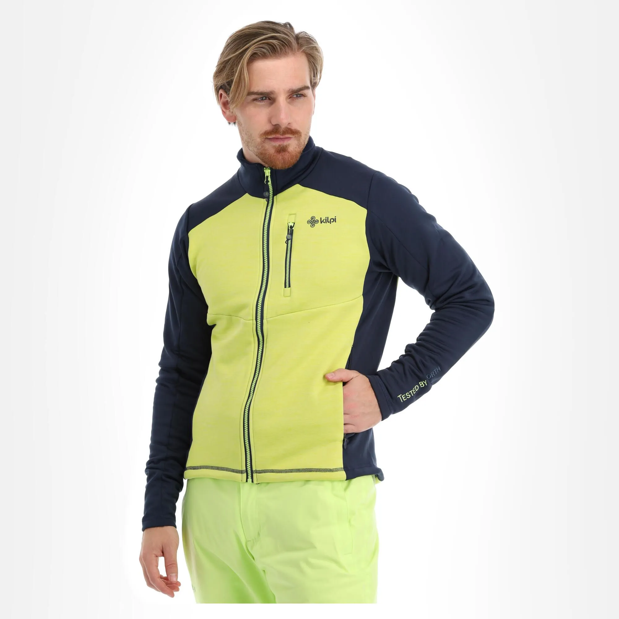 Kilpi, Tomms-M Jacke Herren Lime Grün 6 Kilpi, Tomms-M Jacke Herren Lime Grün – Bild 4