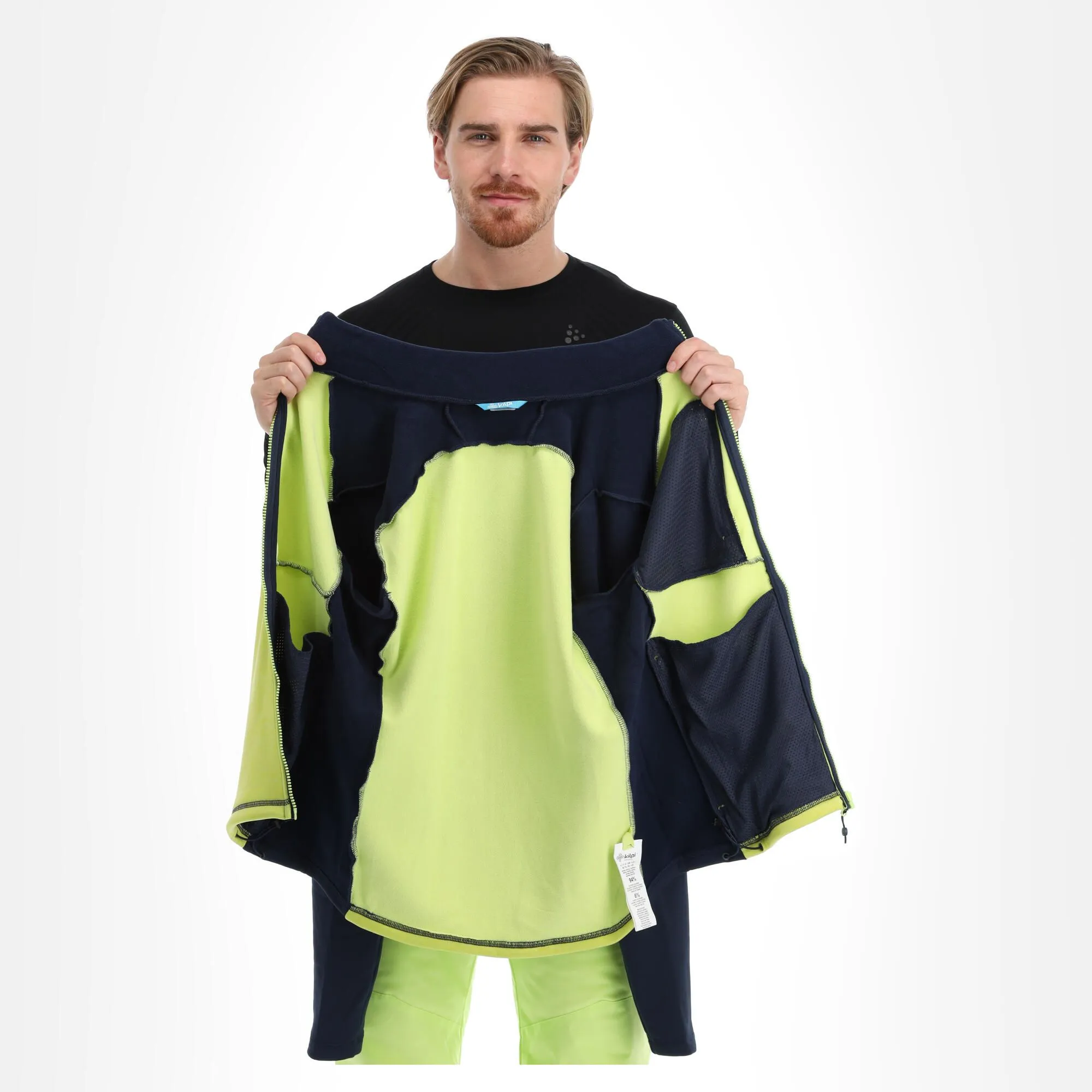 Kilpi, Tomms-M Jacke Herren Lime Grün 7 Kilpi, Tomms-M Jacke Herren Lime Grün – Bild 5