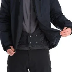 Kilpi, Tonn-M Skijacke Herren Schwarz -Icepeak Geschaft kilpi tonn m aa jas gevoerd heren zwart 22kilpi137v3 BI 08