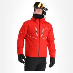 Kilpi, Tonn-M Skijacke Übergröße Herren Rot -Icepeak Geschaft kilpi tonn m aa jas gevoerd plus size heren rood 22kilpi159v1 BI 04