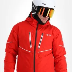 Kilpi, Tonn-M Skijacke Übergröße Herren Rot -Icepeak Geschaft kilpi tonn m aa jas gevoerd plus size heren rood 22kilpi159v1 BI 06