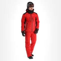 Luhta, Ahvennus Skijacke Herren Cranberry Rot