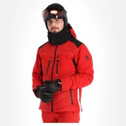 Luhta, Ahvennus Skijacke Herren Cranberry Rot -Icepeak Geschaft luhta ahvennus aa jas gevoerd heren cranberry rood 22luhta131v2 BI 04