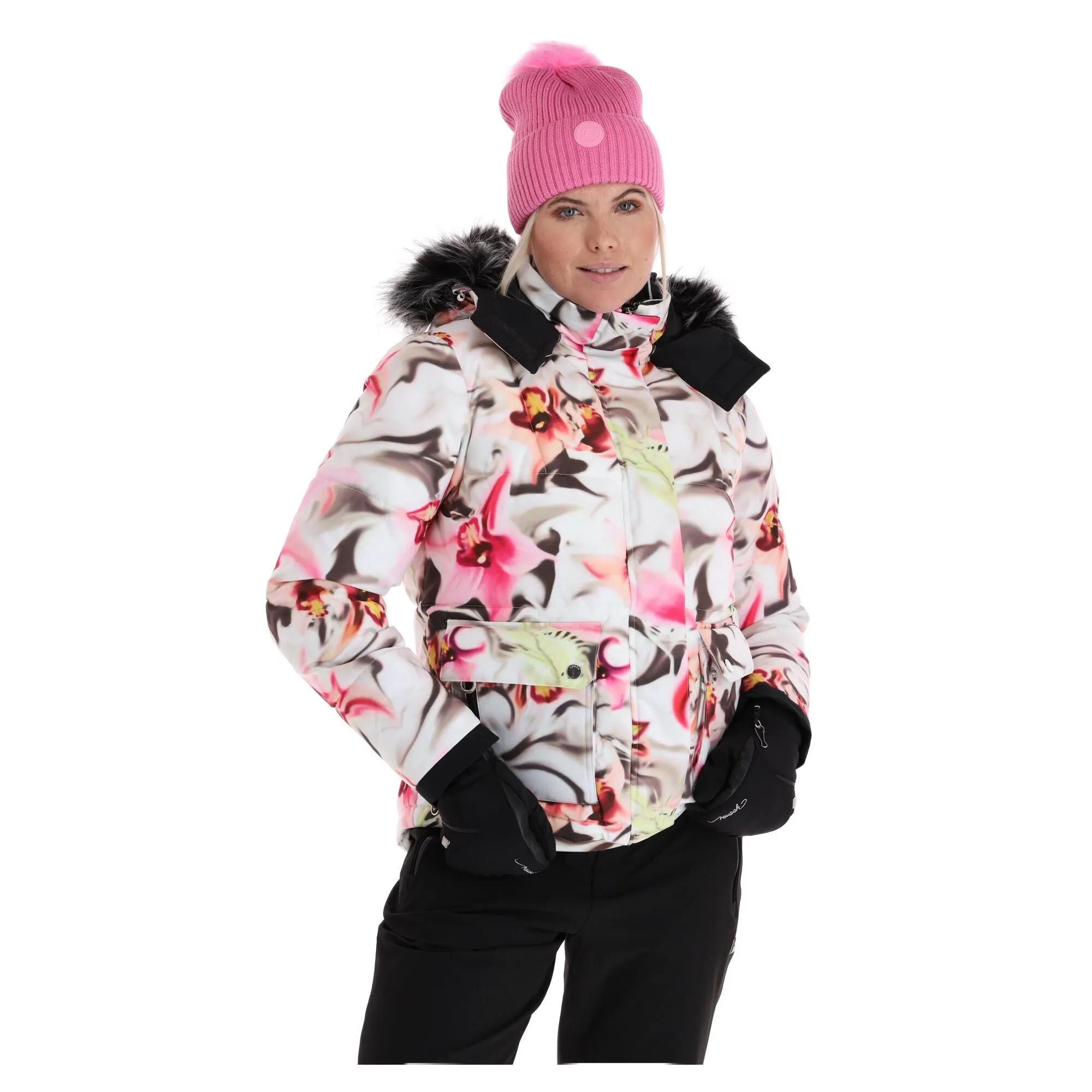 Luhta, Annala Skijacke Damen Print Mehrfarbig 6 Luhta, Annala Skijacke Damen Print Mehrfarbig – Bild 4