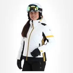 Luhta, Hietanen Skijacke Damen Optic Weiß -Icepeak Geschaft luhta hietanen aa jas gevoerd dames optic wit 22luhta117v1 BI 02