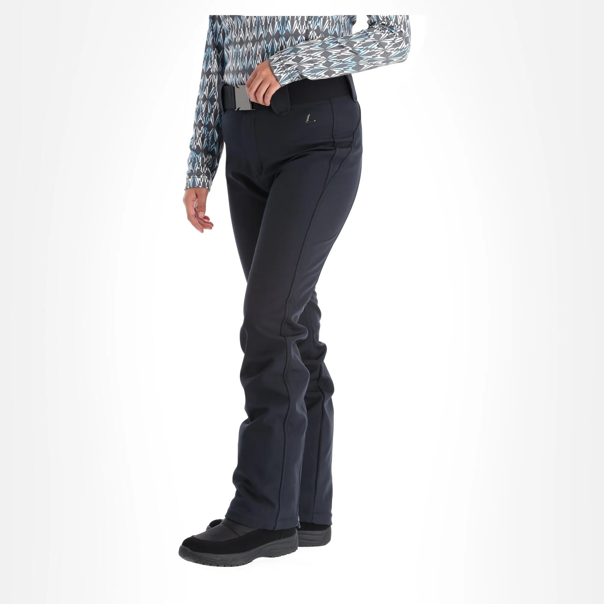 Luhta, Joensuu Softshell Skihose Damen Dark Blau 4 Luhta, Joensuu Softshell Skihose Damen Dark Blau – Bild 2