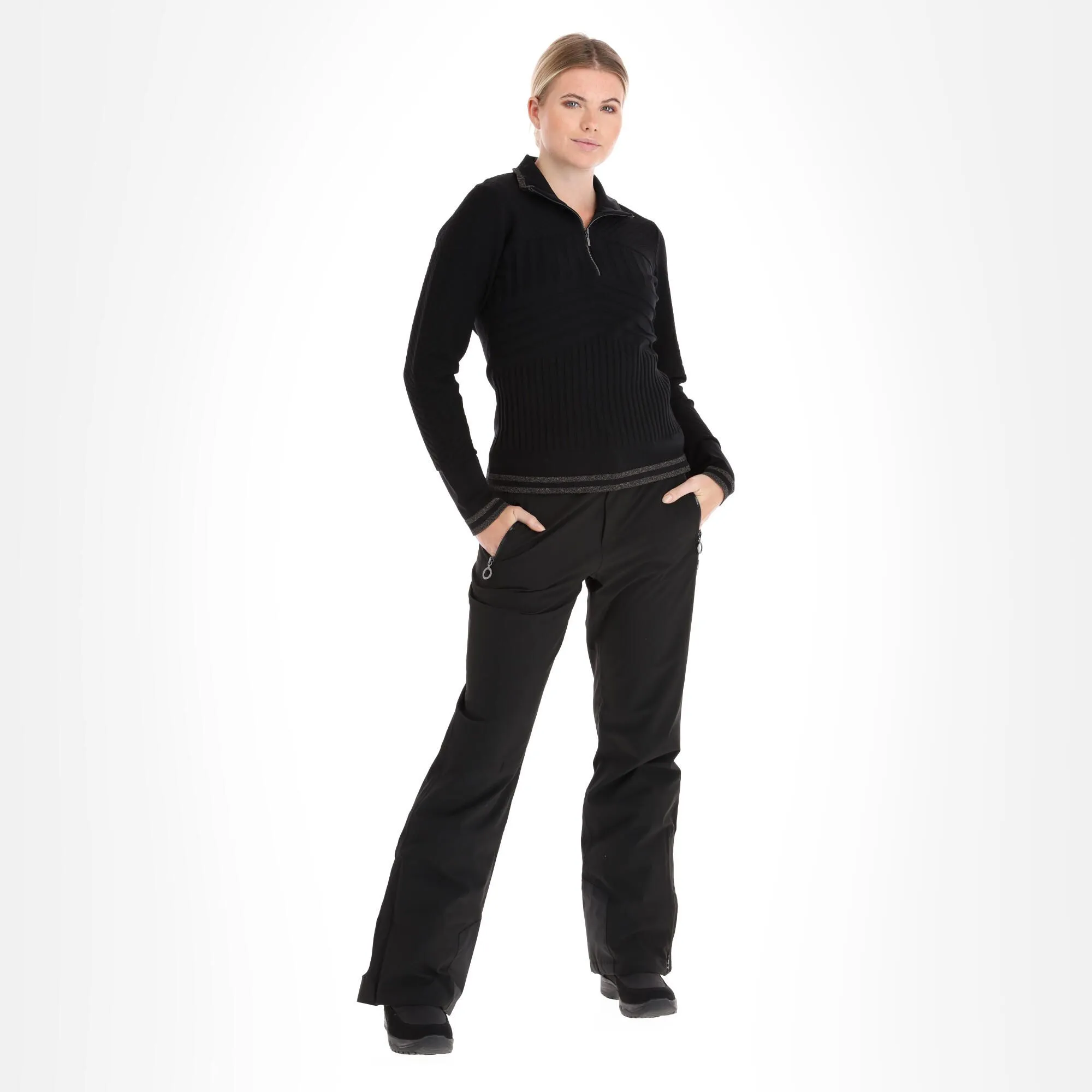 Luhta, Kierinki Pullover Damen Schwarz 3 Luhta, Kierinki Pullover Damen Schwarz