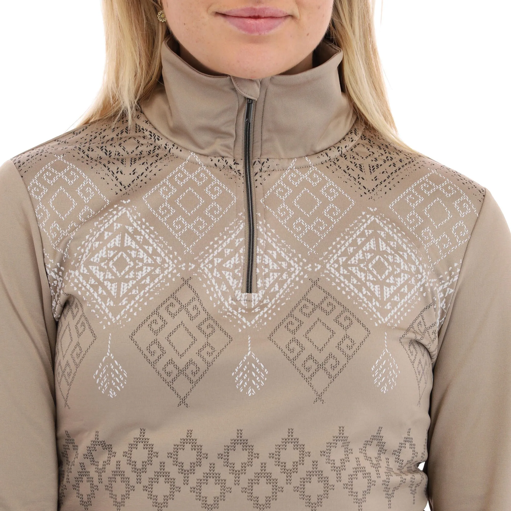 Luhta, Kitinen Pullover Damen Beige 7 Luhta, Kitinen Pullover Damen Beige – Bild 5