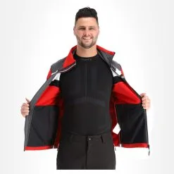 Luhta, Suppivaara Jacke Herren CRANBERRY Rot -Icepeak Geschaft luhta suppivaara ea vest heren cranberry rood EA11luh137b BI 05