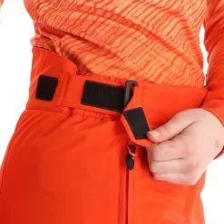 Maier Sports, Vroni Slim Skihose Kurzes Modell Damen Siren Rot -Icepeak Geschaft maier sports vroni slim ba skibroek gevoerd short model dames 22maier207v2 BI 06