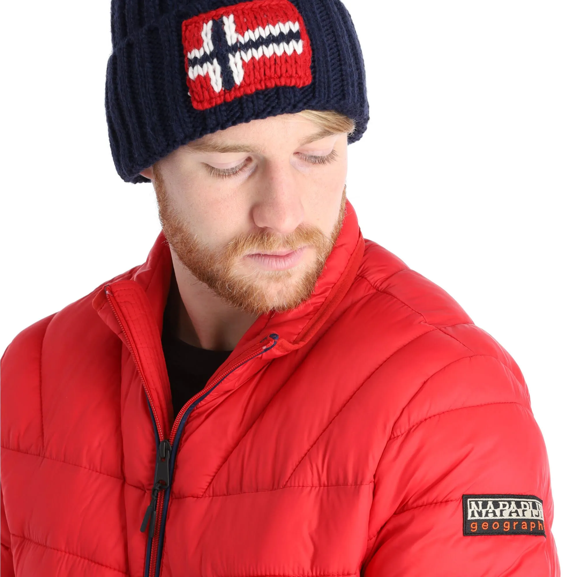 Napapijri, Aerons S 2 Daunenjacke Herren Tango Rot 7 Napapijri, Aerons S 2 Daunenjacke Herren Tango Rot – Bild 6